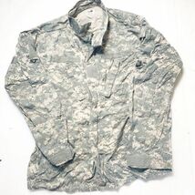 米軍放出品 ACU 米陸 デジタル迷彩 ジャケット LーL 実物 上着 BDU_画像1