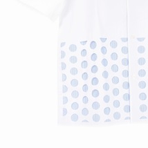 未使用品 メゾンマルジェラ Maison Margiela 10 20AW Dot Short Sleeve Shirt シャツ 半袖 オープンカラー ドット柄 39 白 ホワイト S50DL0_画像5