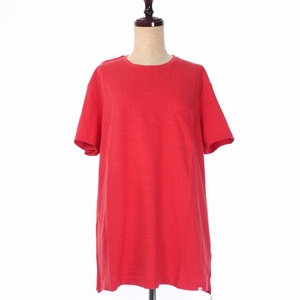 オールバーブラウン ORLEBAR BROWN ポケット Tシャツ 半袖 カットソー L レッド 赤 レディース