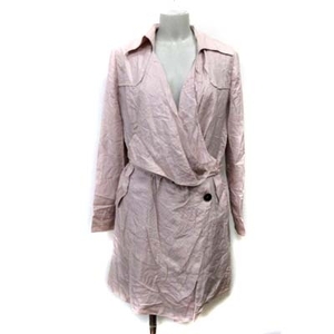  Vicky VICKY turn-down collar coat total lining liner attaching 0 pink /YI lady's 