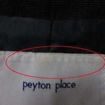 ペイトンプレイス PEYTON PLACE テーラードジャケット 背抜き 総柄 9 黒 ブラック /YI メンズ_画像7