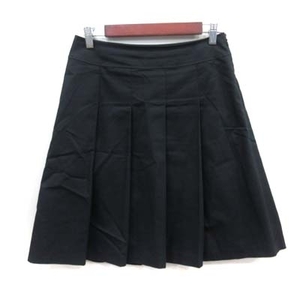 アンタイトル UNTITLED フレアスカート ひざ丈 2 黒 ブラック /YI レディース