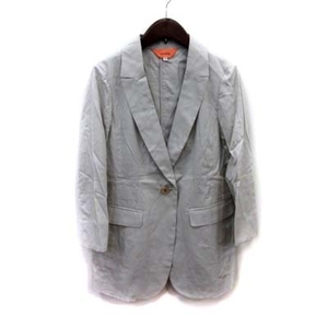  SunaUna Sunauna tailored jacket single beige /YI lady's 