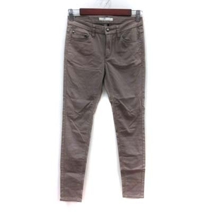  azur Basic AZUL basic skinny pants XS tea Brown /YI lady's 