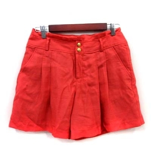  shoe la Roo SHOO-LA-RUE pants culotte M orange /YI lady's 