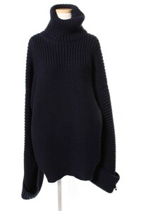 エリン ELIN 18AW Aze turtle knit セーター ニット タートルネック ウール 00 紺 ネイビー /☆o0422 レディース