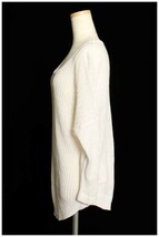 セオリーリュクス theory luxe 17SS Joli Linen Tam セーター ニット リネン 長袖 38 白 ホワイト /yt0430 レディース_画像2