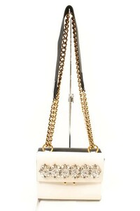 Marni Marni Bead Chain Chain Visue White White /SH0601 LADIES