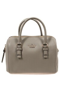 ケイトスペード KATE SPADE バッグ ハンド レザー JACKSON STREET LARGE LANE PWRU8049 グレー /nn0528 レディース