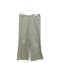 ハムステッド hampstead パンツ クロップド リネン混 11 緑 グリーン ☆S☆ /hk0325 レディース_画像1