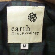 アースミュージック&エコロジー EARTH MUSIC & ECOLOGY Pコート ウール M 茶 ブラウン ☆S☆ btm0617 レディース_画像6