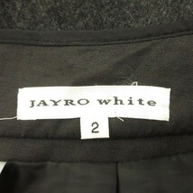 ジャイロホワイト JAYRO white スカート 台形 ミニ ウール 2 黒 ブラック ☆S☆ amy0621 レディース_画像4