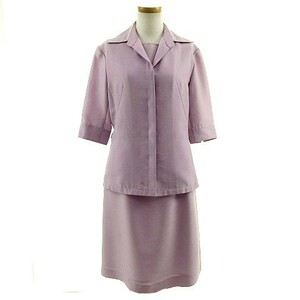  ef-de ef-de setup formal jacket . minute sleeve One-piece no sleeve knee height lavender 9 lady's 