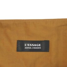 ジャーナルスタンダードレサージュ journal standard L'essage 17SS スカート フレア ロング マキシ 総柄 36 ブラウン レディース_画像3