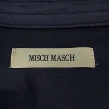 ミッシュマッシュ MISCH MASCH ジャケット デニムジャケット Ｇジャン 長袖 ノーカラー ストレッチ パープル系 青紫 2 レディース_画像5