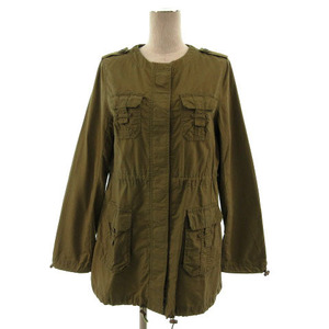  black bai Moussy BLACK by moussy jacket no color cotton made in Japan khaki 2 lady's 