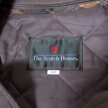 スコッチハウス SCOTCH HOUSE コート 2way スタンドカラー 中綿 ライナー LY 茶 ブラウン メンズ_画像6