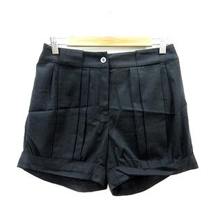  Ships SHIPS short pants roll up S black black /MN lady's 