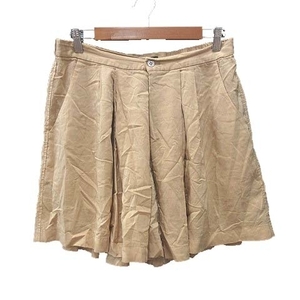  Zucca zuccakyuroto skirt pants Short tuck M beige /CT lady's 