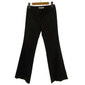  M pull mieM-Premier pants slacks Flare simple black black 34 lady's 