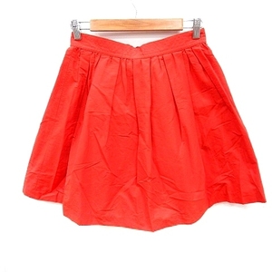  clear Impression CLEAR IMPRESSION skirt flair Mini 2 red red /RT lady's 