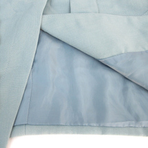 ビス ViS タイトスカート ひざ丈 リボン付き M 水色 ライトブルー /FF29 レディース_画像4