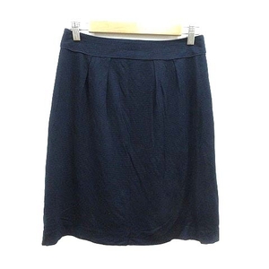  Untitled UNTITLED узкая юбка колено длина 2 темно-синий темно-синий /YK женский 