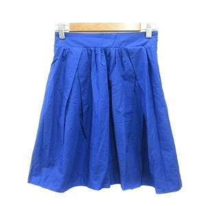  green lable lilac comb ng United Arrows green label relaxing flair skirt Mini 36 navy blue navy /MN lady's 