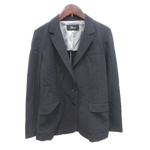  Dgrace DGRACE tailored jacket одиночный cut and sewn 36 чёрный черный /CT женский 