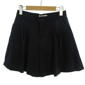 k Miki .k Kumikyoku KUMIKYOKU pants culotte short pants simple navy navy blue S2 lady's 