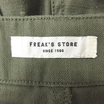 フリークスストア FREAKS STORE 台形スカート フレア ロング S カーキ /MS レディース_画像5