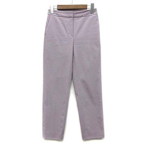 セオリーリュクス theory luxe テーパード パンツ ストレッチ Cotton Linen Stretch Penna G 2021SS ラベンダー 34 レディース