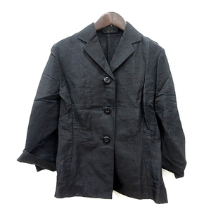  ef-de ef-de tailored jacket лен linen2 чёрный черный /MN женский 