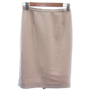  Moga MOGA tight skirt knee height 1 beige /AU lady's 