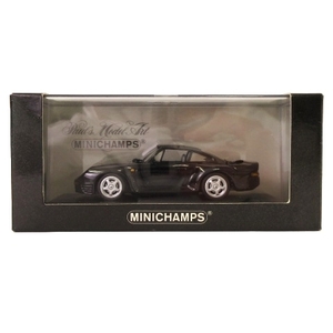 未使用品 ミニチャンプス MINICHAMPS ポルシェ Porsche 959 1987 1/43 ミニカー 自動車 模型 Black 黒 ブラック