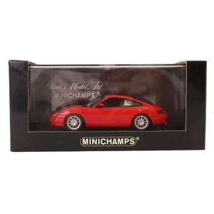 未使用品 ミニチャンプス MINICHAMPS ポルシェ Porsche 911 2001 1/43 ミニカー 自動車 模型 Red 赤 レッド