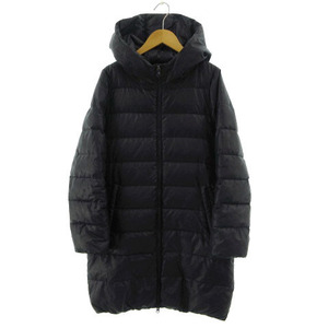  Ray Beams Ray Beams down coat f-ti- outer long height down 80% navy navy blue 1 lady's 