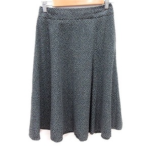  Natural Beauty NATURAL BEAUTY skirt flair mi leak long dot 36 gray /RT lady's 