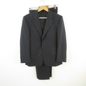 a.v.v HOMME костюм выставить tailored jacket длинный рукав длинные брюки в тонкую полоску угольно-серый 94AB4 *E383 мужской 