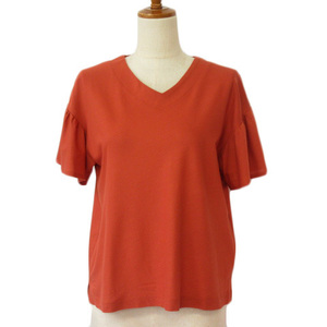  Nimes NIMESkaruze Like jersey -V neck pull over orange terra‐cotta lady's 