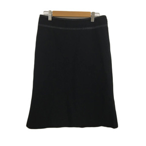  I si- Be iCB skirt pcs shape knee height plain silk 9 black black lady's 