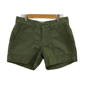  Ships SHIPS pants Short plain M green green lady's 