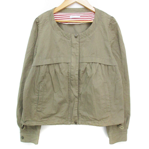  Free's Shop Free's SHOP no color jacket military jacket middle height double Zip M khaki #MO lady's 