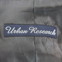 アーバンリサーチ URBAN RESEARCH ジャケット ショールカラー 長袖 シングル 1B 薄手 ウール 無地 F グレー アウター /CK レディース_画像9