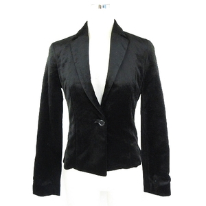 Lautreamont Lautreamont Jacket Advence Advledence Ond Long Elive Velor Plain 2 Black Overde /Mo Ladies