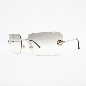  Chanel CHANEL small articles sunglasses turtle rear gradation gray series silver 4085 c.124/8G 62.15 120 men's lady's 