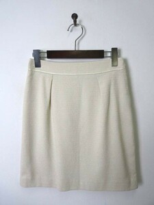  Proportion Body Dressing PROPORTION BODY DRESSING skirt ko Kuhn tuck lame knees on height S light beige lady's 