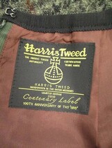 23区 オンワード樫山 Harris Tweed スカート 台形 ミニ 千鳥格子 34 グレー /YO15 レディース_画像4