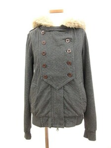  Mark by Mark Jacobs MARC by MARC JACOBS jacket Zip up hood fur S gray domestic regular /mm lady's 