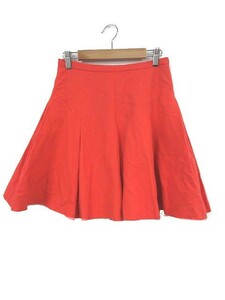 ma Ida rutani Anne my D'artagnan skirt box pleat Mini 36 red red /YK32 lady's 